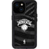 NBA New York Knicks Black Animal Print iPhone 15 Waterproof Case